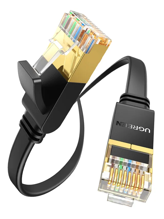 ugreen-cat-7-cavo-ethernet-lan-rj45-piatto-10-gbps-600mhz-1m image 1