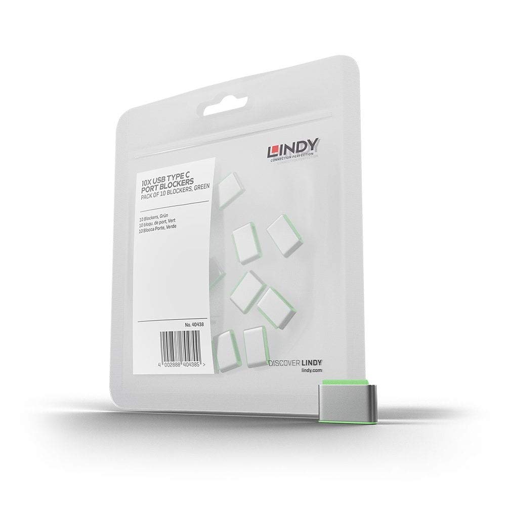 lindy-blocca-porte-usb-tipo-c-senza-chiave-10-pezzi-blu image 7