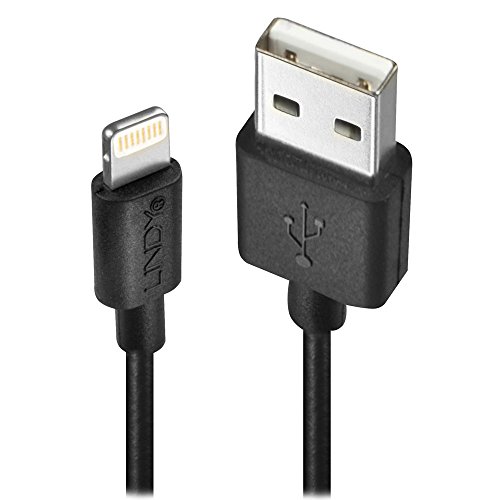 lindy-cavo-usb-lightning-nero-0-5m-ricarica-e-dati image 3