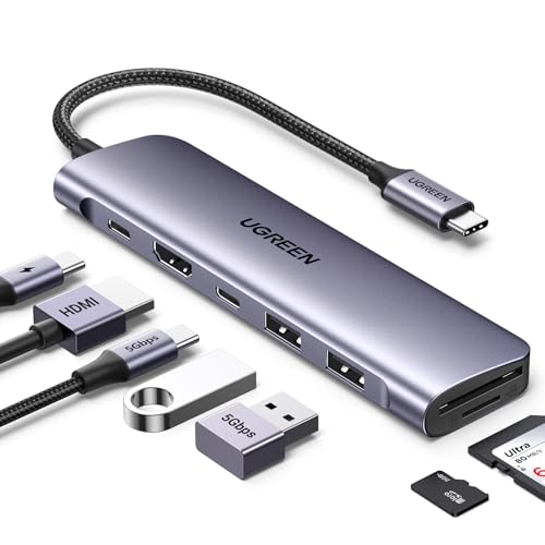 ugreen-revodok-1071-hub-usb-c-7-in-1-con-hdmi-4k-e-pd-100w image 8