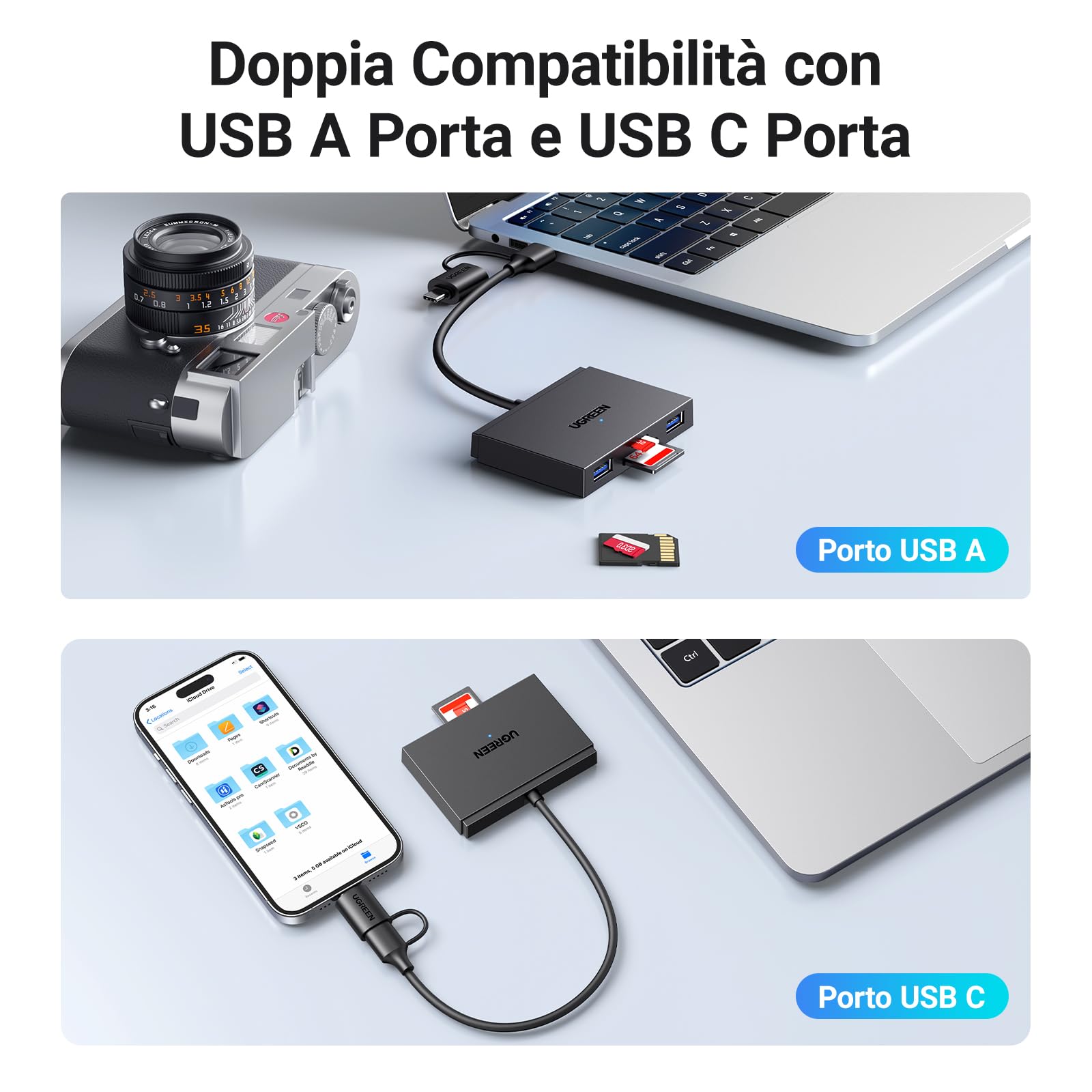ugreen-lettore-schede-sd-4-in-1-usb-c-usb-3-0-5gbps image 5