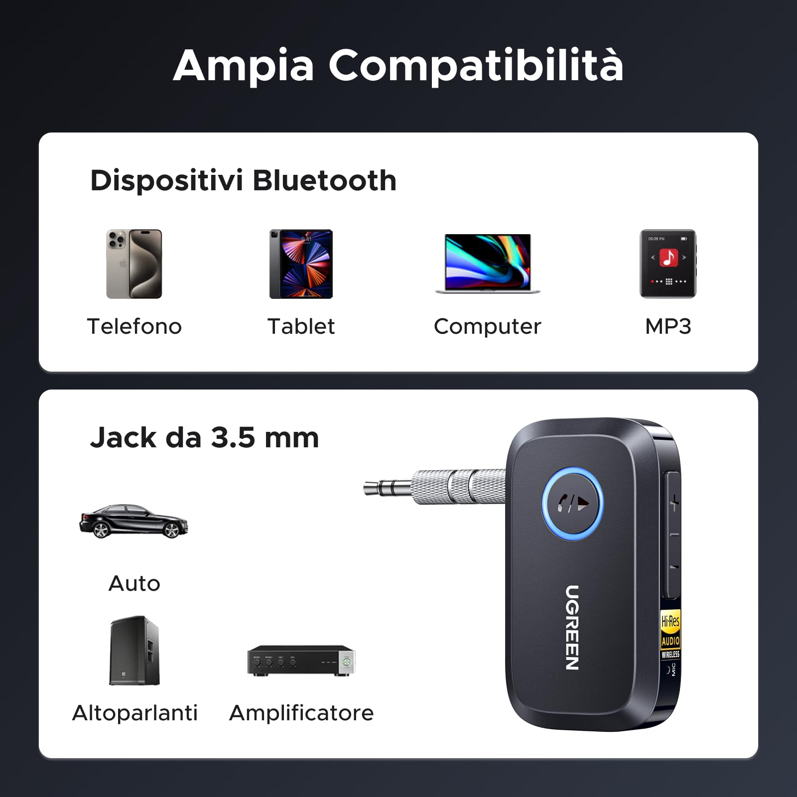 ugreen-ricevitore-bluetooth-6-0-ldac-aux-hi-res-con-microfono-17h image 7