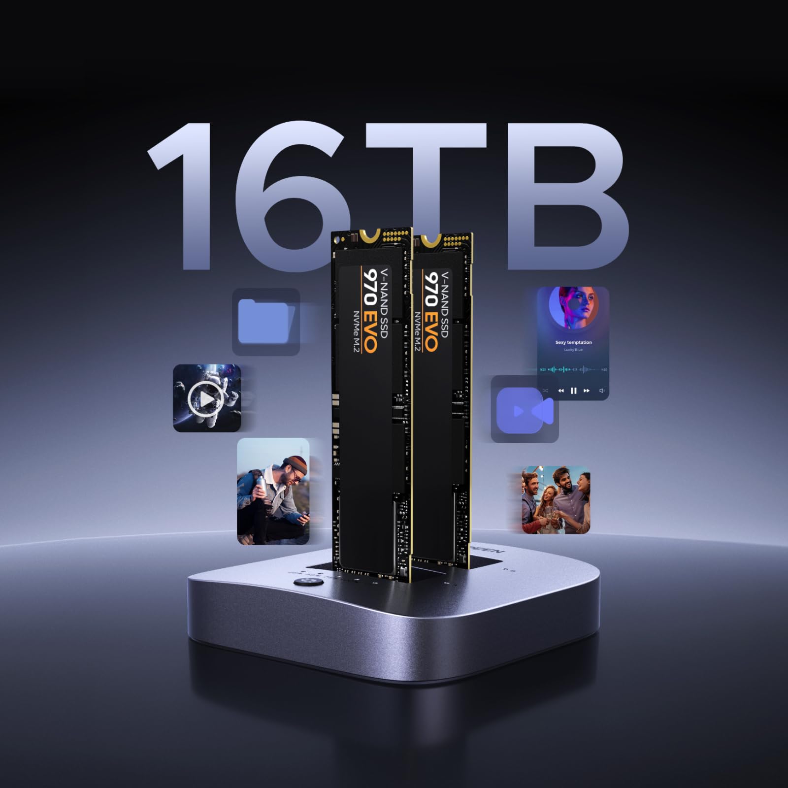 ugreen-stazione-di-docking-m-2-nvme-dual-bay-20gbps-usb-c-con-clonazione-offline image 8