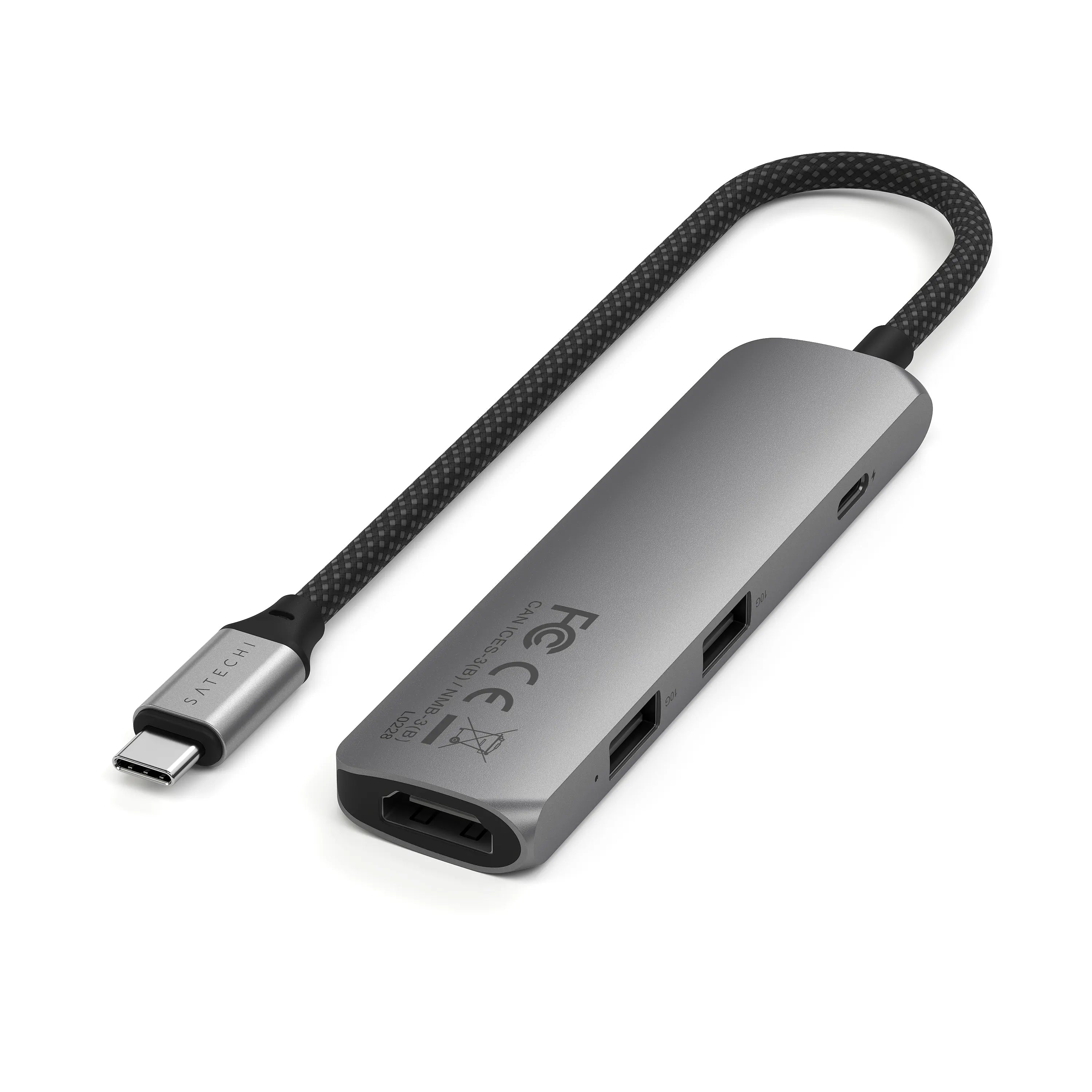 satechi-4-in-1-usb-c-slim-multiport-adapter-4k image 3