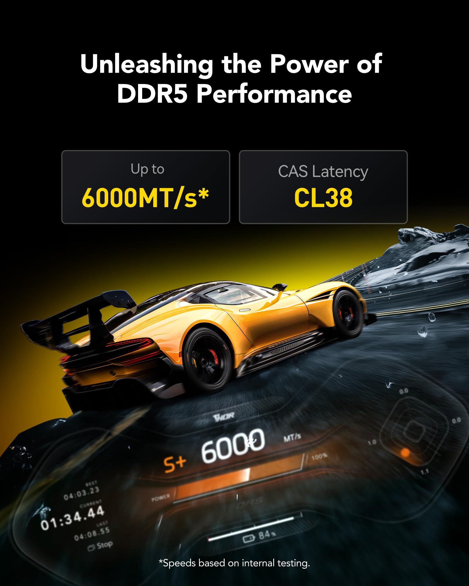 lexar-oc-ddr5-ram-kit-32gb-2x16gb-6000mhz-cl38-udimm-desktop image 2