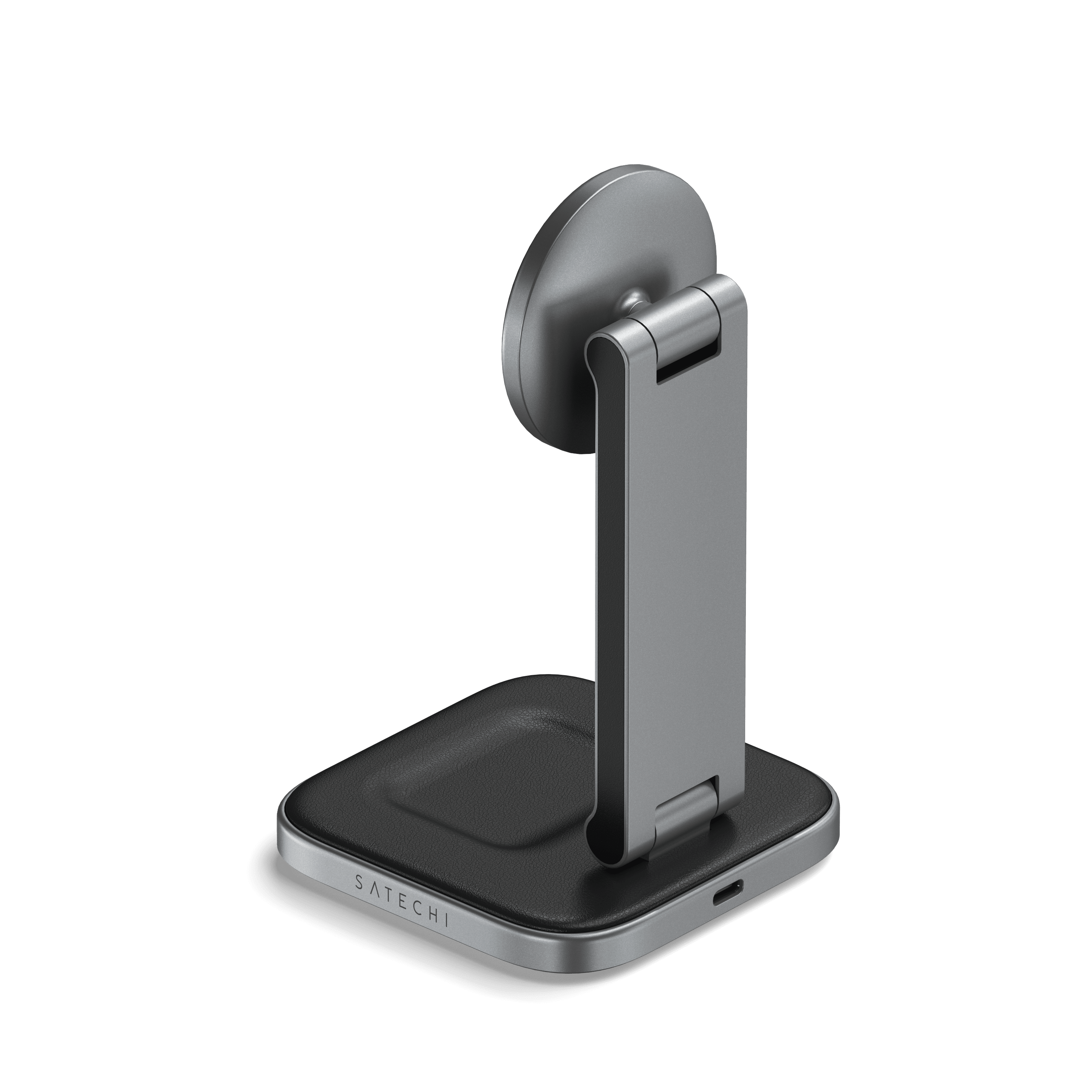 satechi-2-in-1-foldable-qi2-stand-di-ricarica-wireless-iphone-airpods image 5