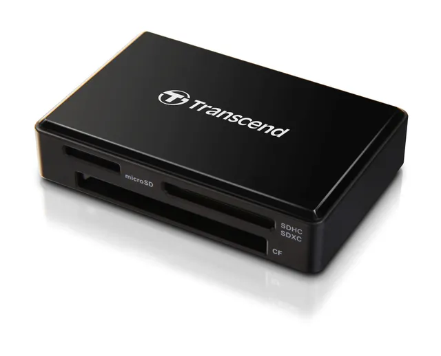 transcend-ts-rdf8k2-lettore-di-schede-sd-microsd-compactflash-usb-3-1-gen-1-nero image 1