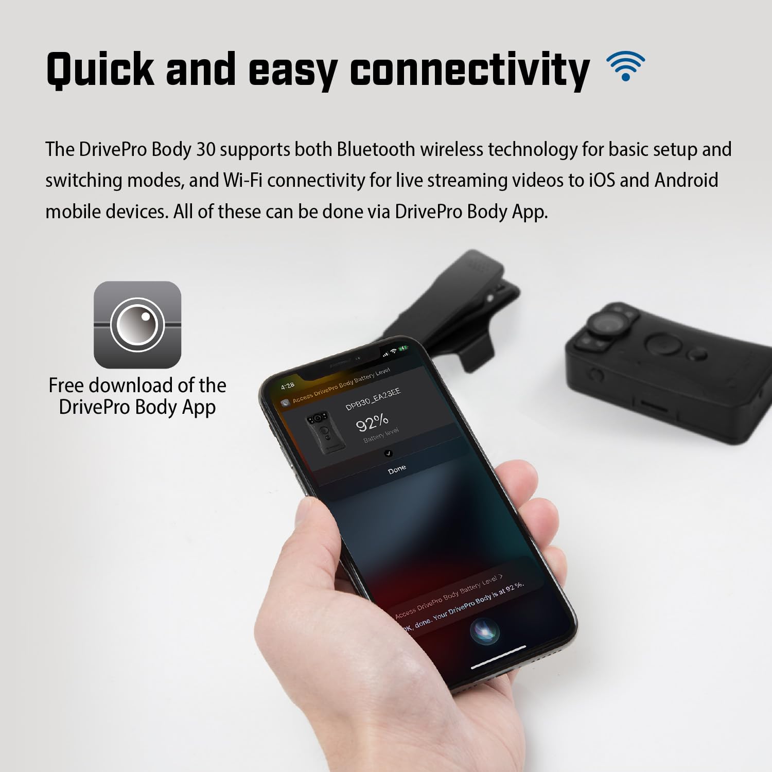 transcend-drivepro-body-30-videocamera-bodycam-con-visione-notturna-ir image 5