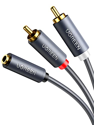 ugreen-cavo-adattatore-jack-femmina-3-5mm-a-2-rca-maschio-stereo image 8