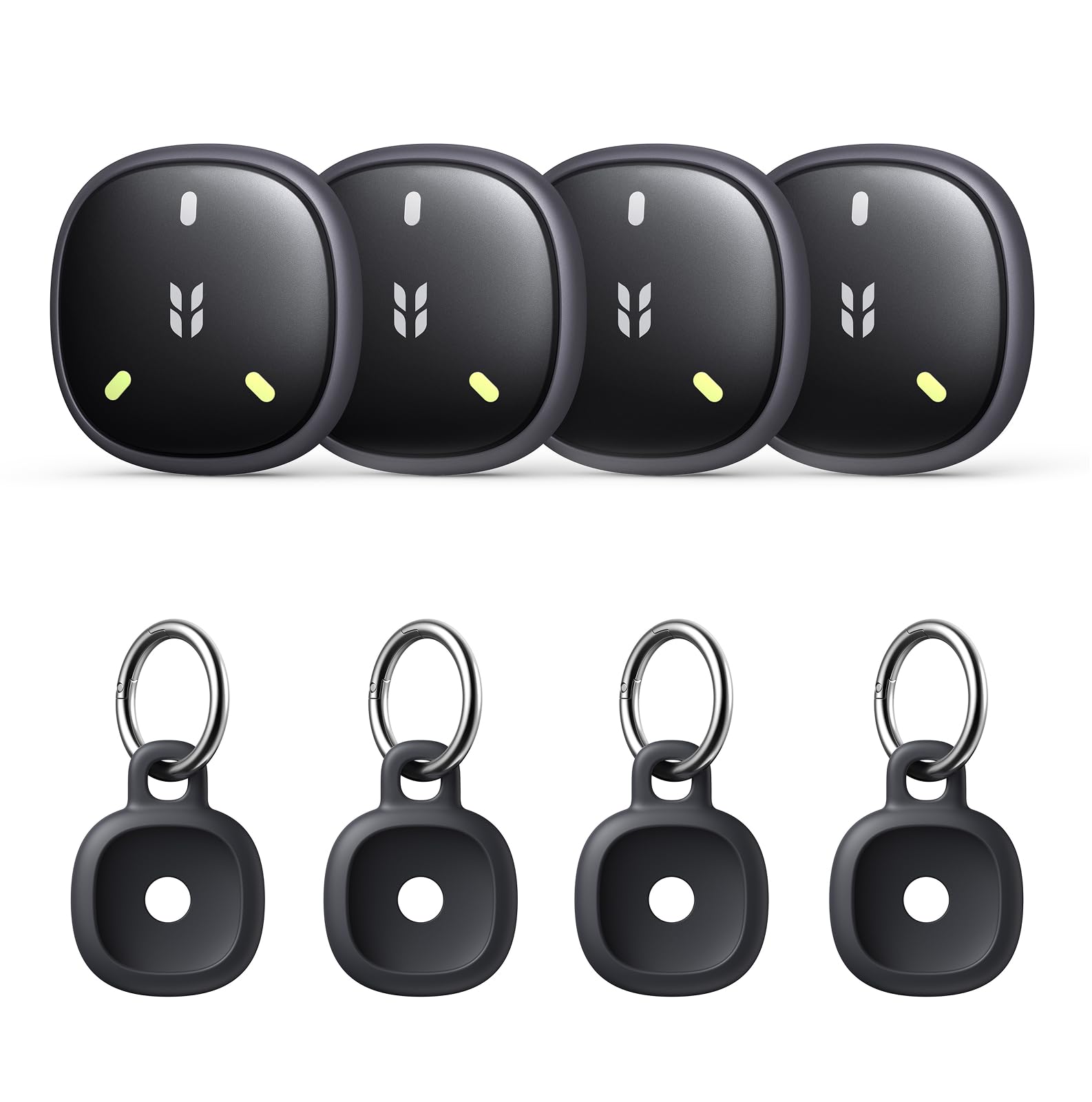 ugreen-finetrack-mini-2-smart-finder-4-pezzi-supporto-ios-nero image 1