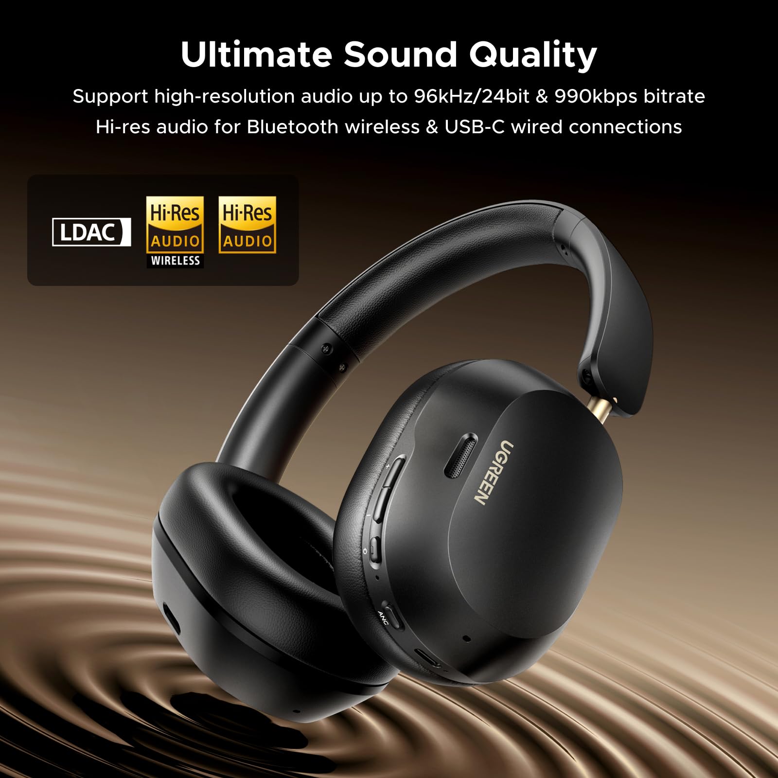 ugreen-hitune-max5c-cuffie-bluetooth-over-ear-anc-nero image 3