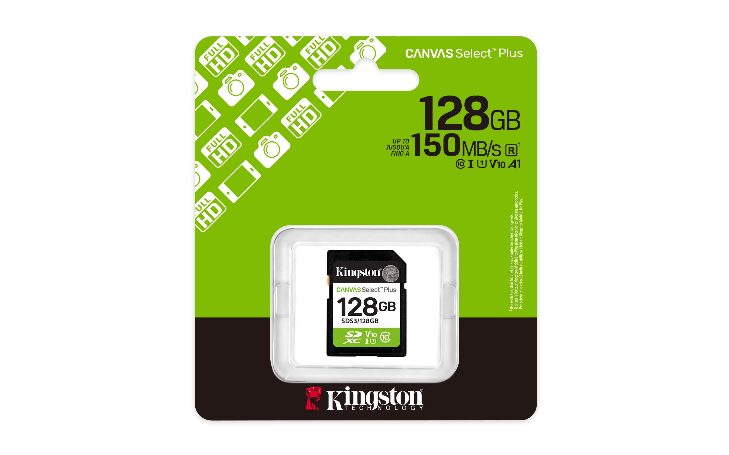 kingston-canvas-select-plus-scheda-sd-128gb-sdxc-uhs-i-150mb-s image 3