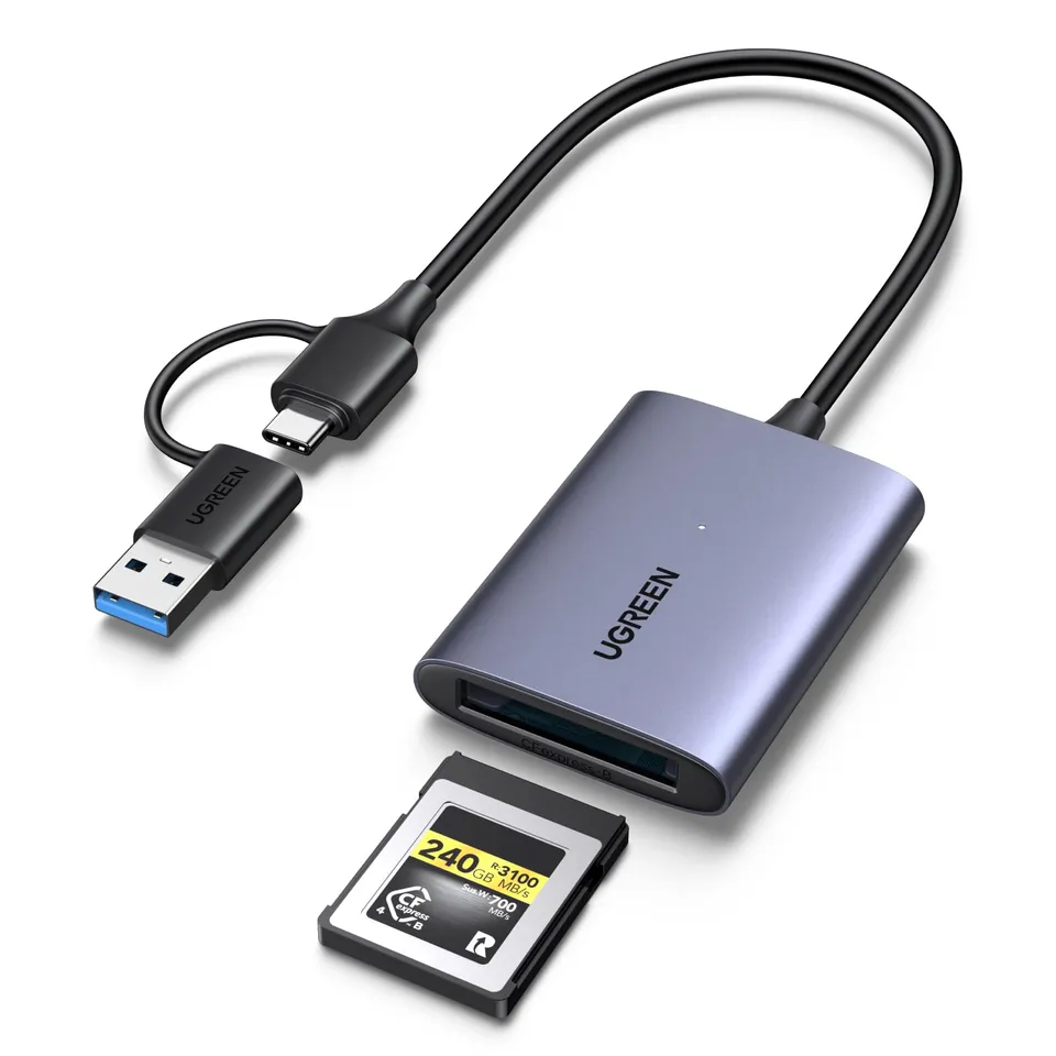 ugreen-lettore-schede-cfexpress-type-b-usb-c-usb-a-3-2-gen2-10gbps image 1