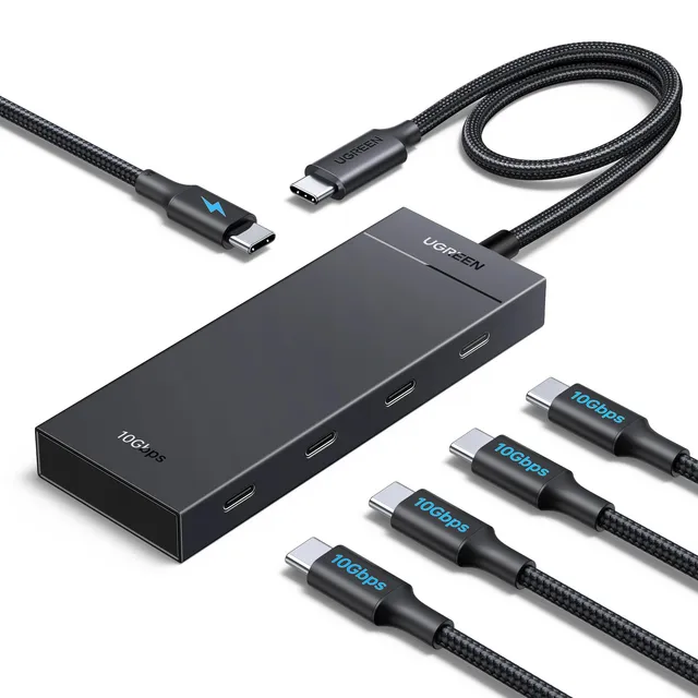 ugreen-hub-usb-c-5-in-1-10gbps-con-ricarica-pd-100w image 1