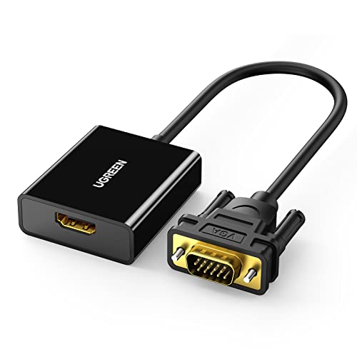 ugreen-adattatore-hdmi-femmina-a-vga-maschio-1080p-60hz-con-audio image 8