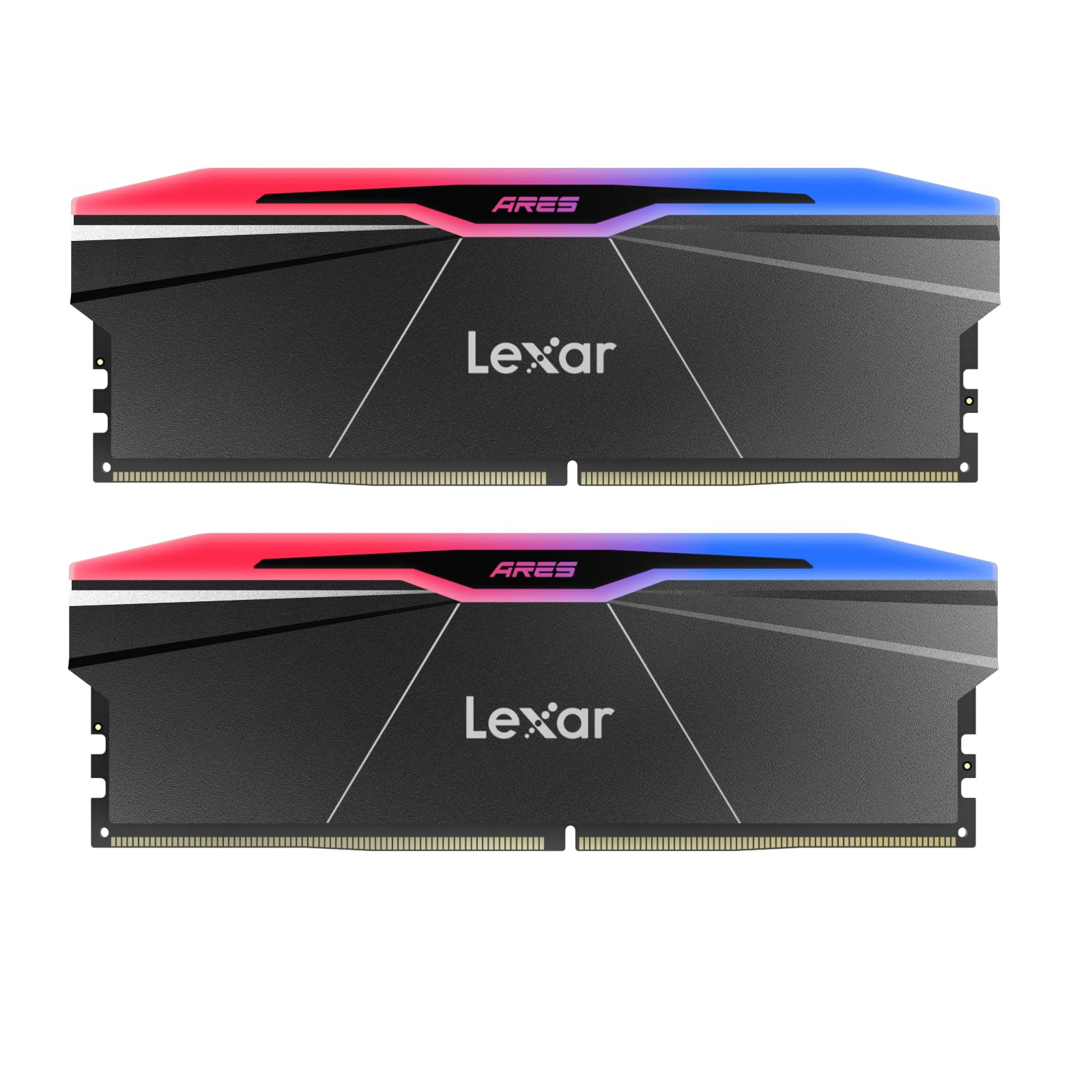 lexar-ares-gen2-rgb-ram-ddr5-32gb-kit-2x16gb-6000mhz-cl28-udimm-xmp-3-0 image 1