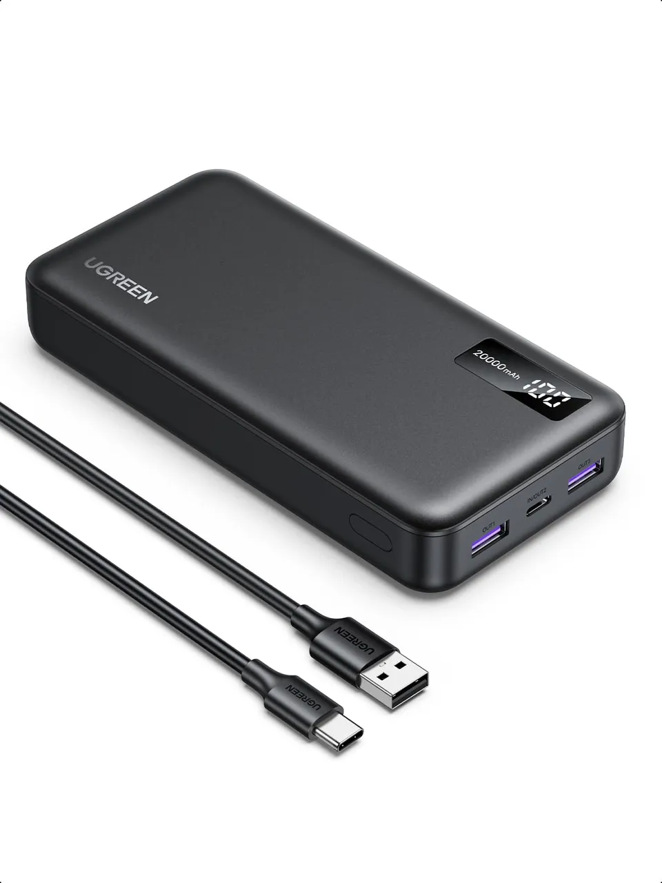 ugreen-zapix-power-bank-20000mah-22-5w-usb-c-pd-20w-3-porte image 1