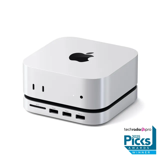satechi-mac-mini-m4-stand-hub-with-ssd-enclosure image 1