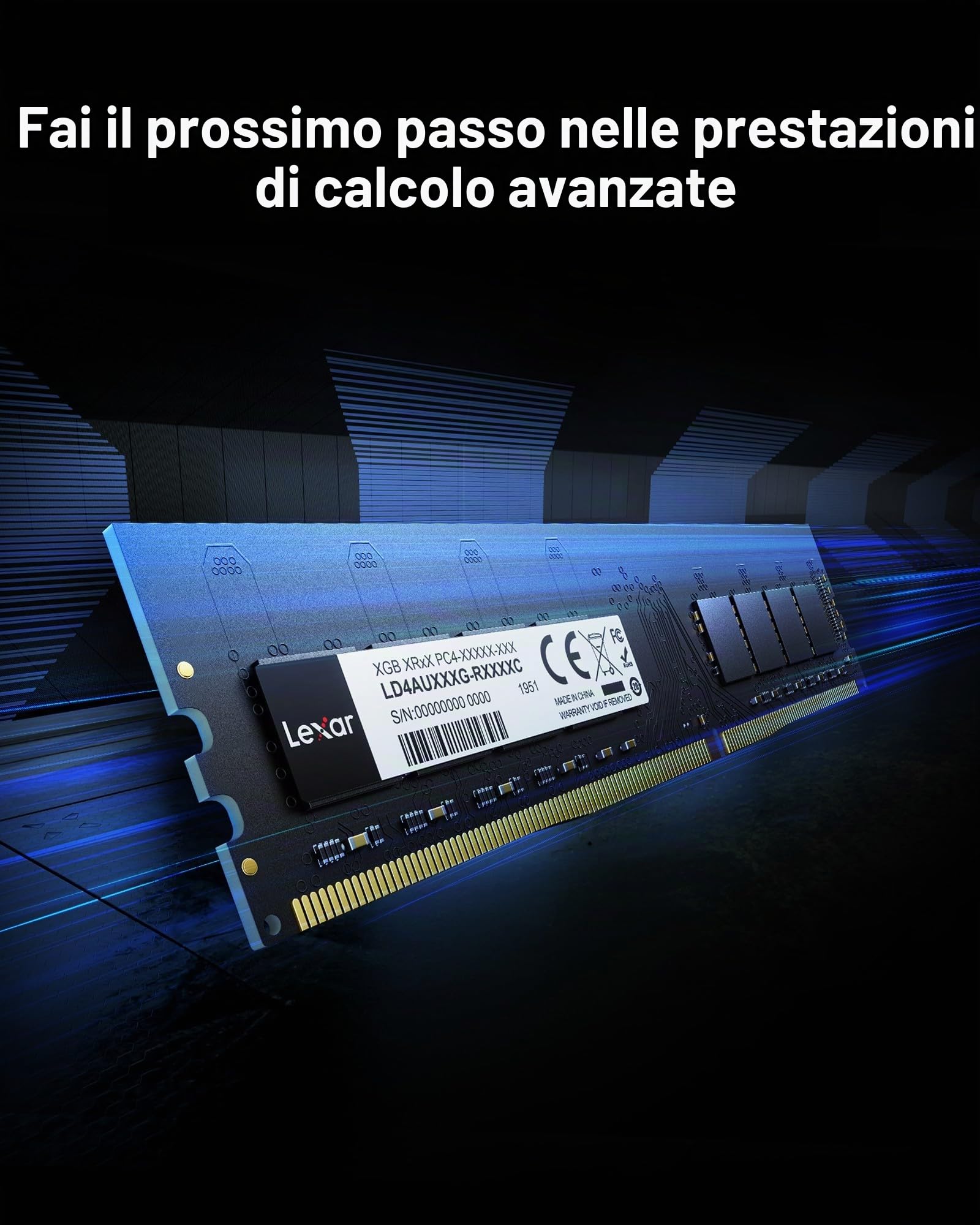lexar-modulo-ram-udimm-ddr4-16gb-3200mhz-cl22-per-desktop image 2