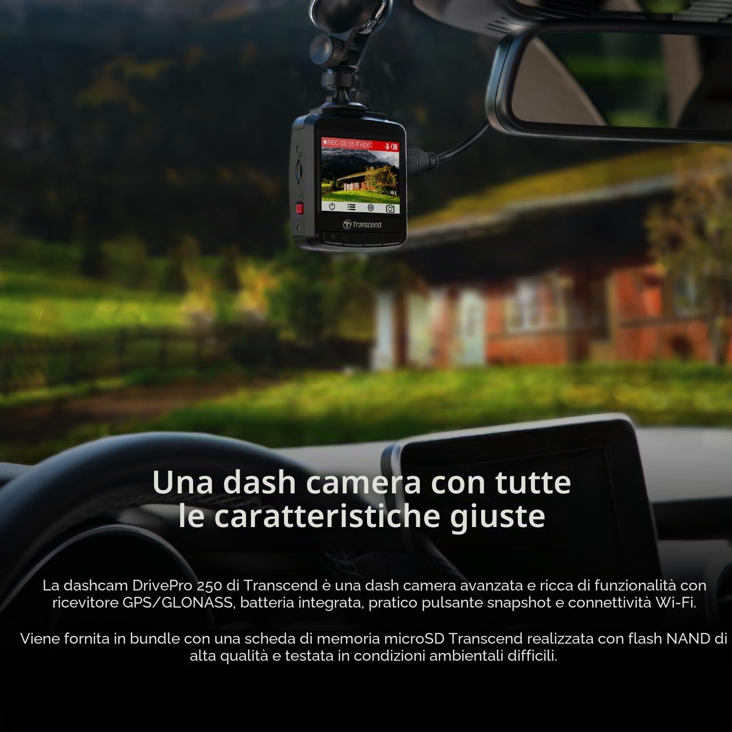 transcend-drivepro-250-dashcam-gps-full-hd-60fps-microsd-64gb image 5