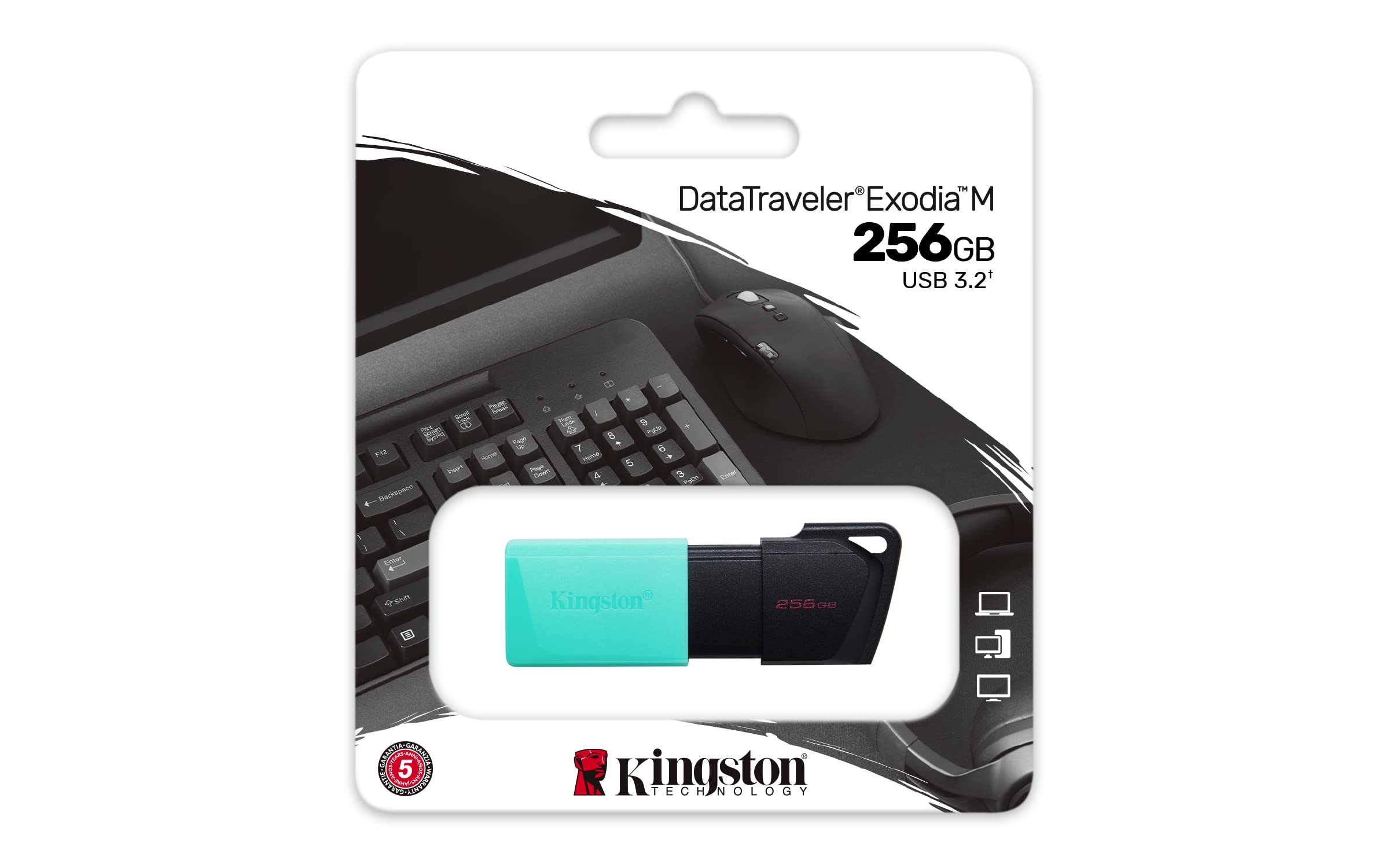 kingston-datatraveler-exodia-m-256gb-usb-3-2-gen-1-nero-verde-ottanio image 3