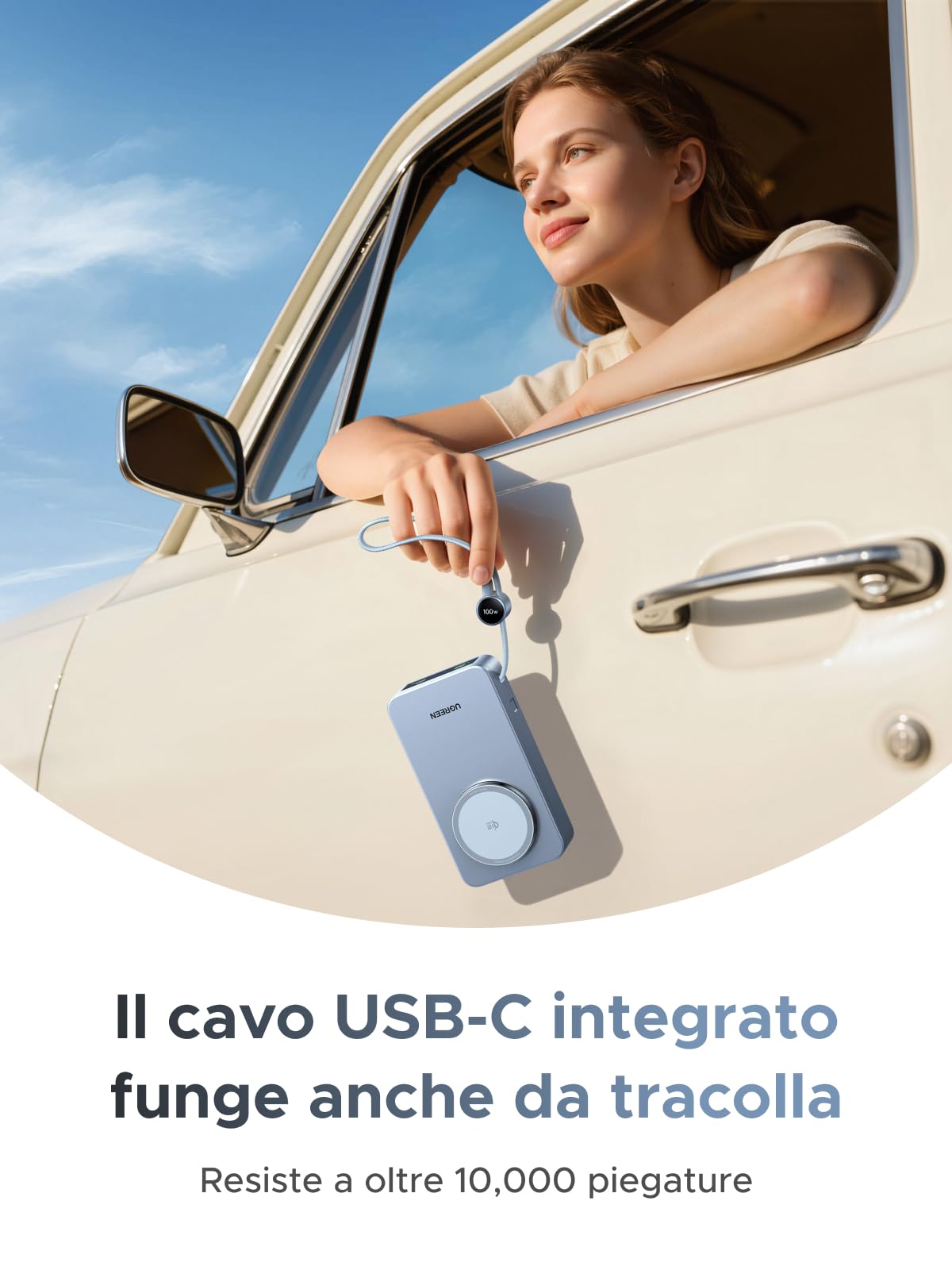 ugreen-magflow-2-in-1-qi2-25w-power-bank-magsafe-20000mah-usb-c-100w-con-display image 5
