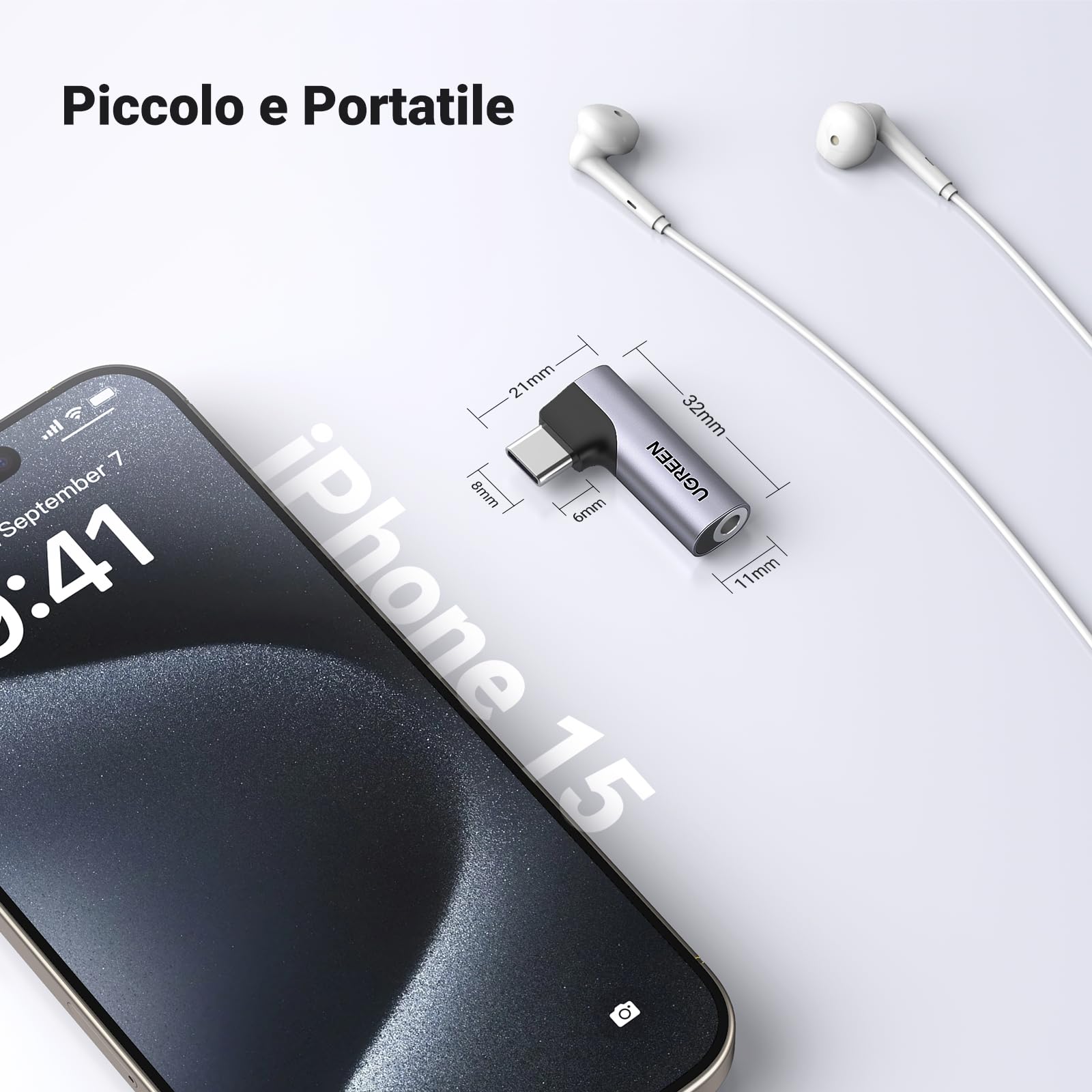 ugreen-adattatore-usb-c-a-jack-3-5mm-90-gradi-gray-con-dac-hifi image 6