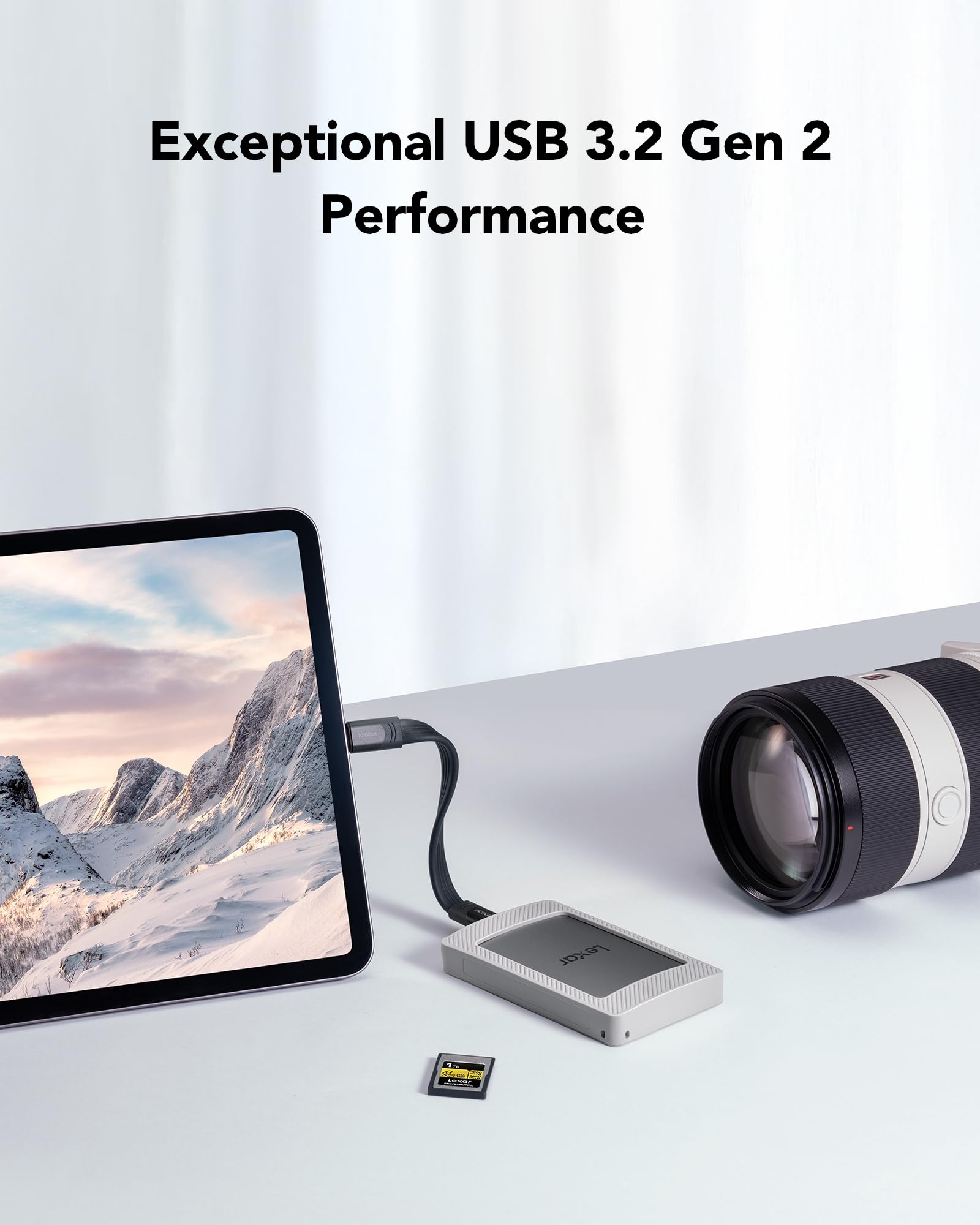 lexar-es4-ssd-esterno-portatile-2tb-usb-c-1050mb-s-con-kit-magnetico image 5