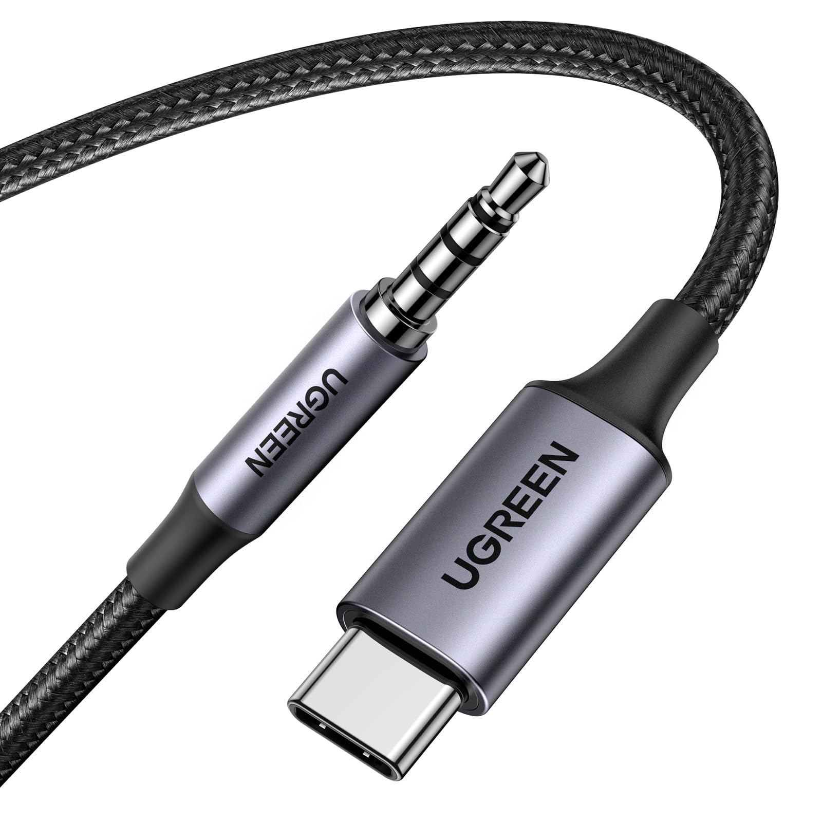 ugreen-cavo-usb-c-a-jack-3-5mm-trrs-dac-2m-per-microfono image 1