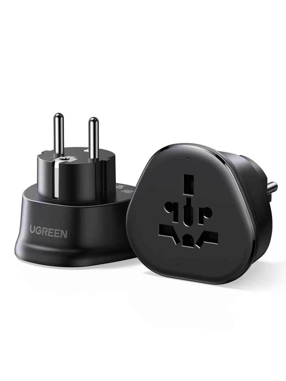 ugreen-adattatore-universale-da-viaggio-tipo-e-f-nero-eu-spine-a-b-c-g-i image 1