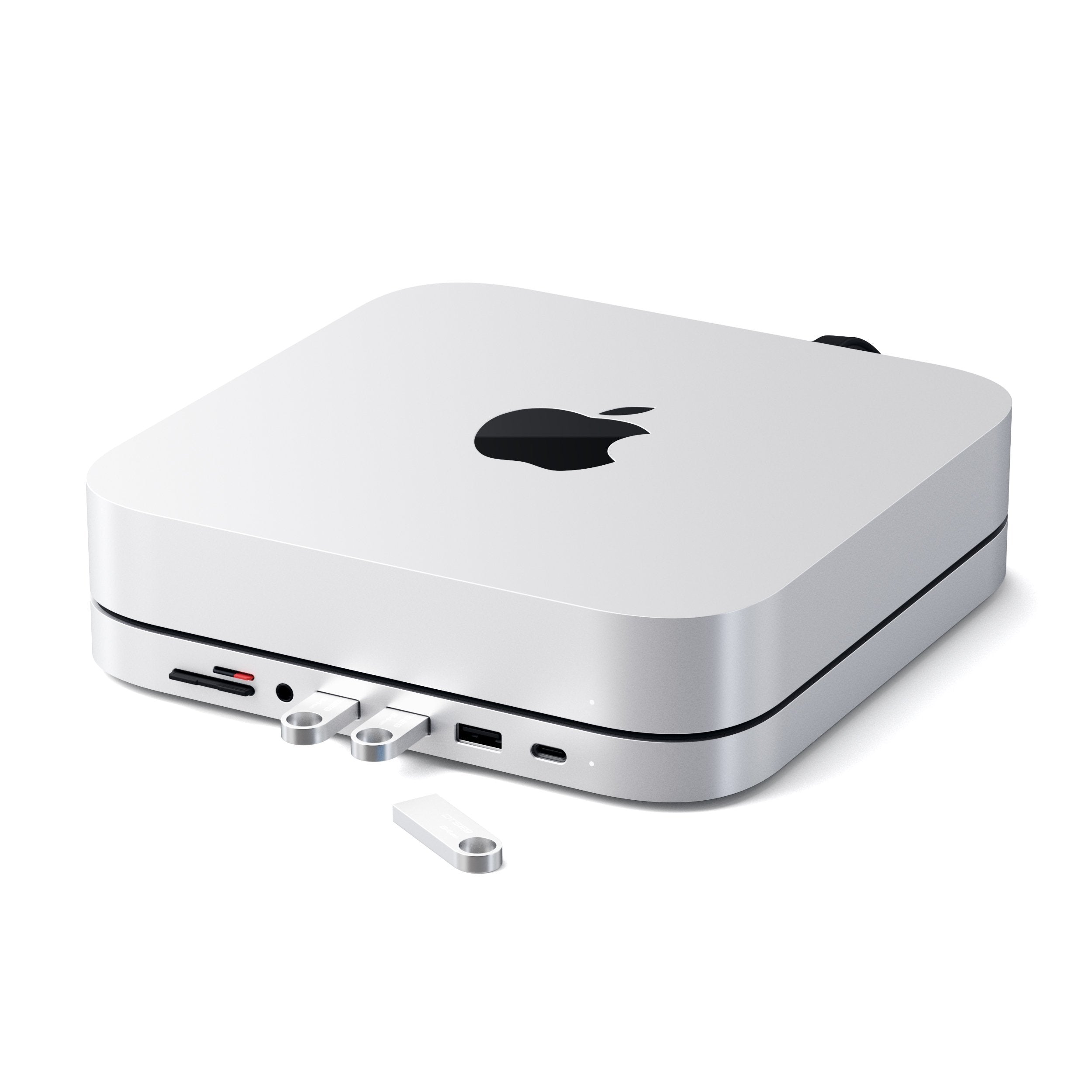 satechi-type-c-aluminum-stand-hub-per-mac-mini image 7