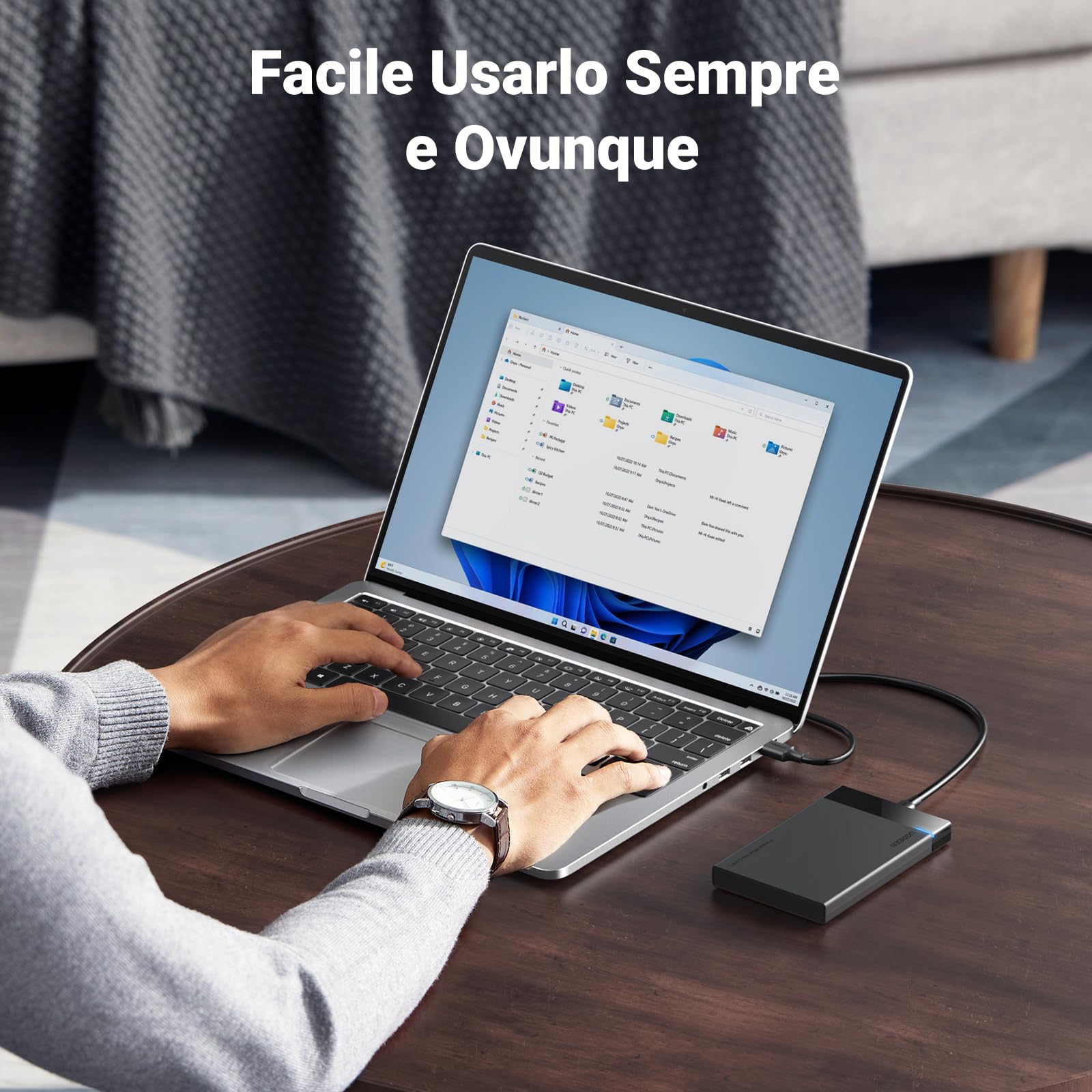 ugreen-case-hdd-ssd-2-5-usb-c-3-1-gen-2-uasp-6gbps image 4