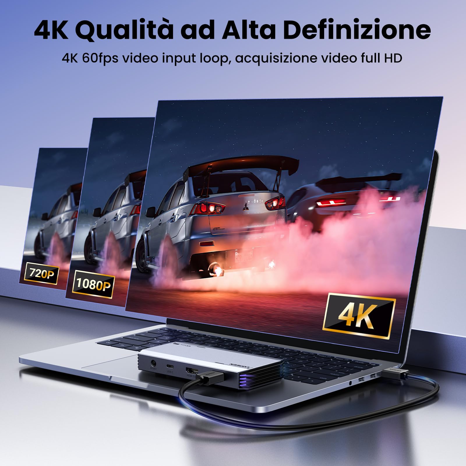ugreen-scheda-di-acquisizione-video-hdmi-4k-60hz-usb-3-0 image 2