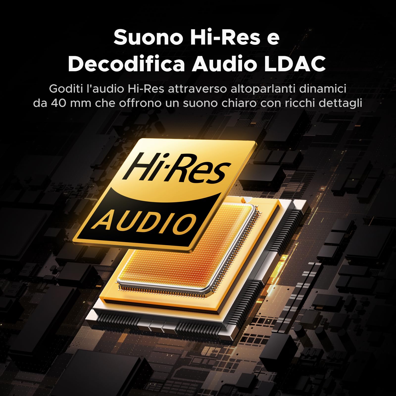 ugreen-studio-pro-cuffie-bluetooth-over-ear-anc-adattiva-48db-hi-res-ldac-120-or image 2