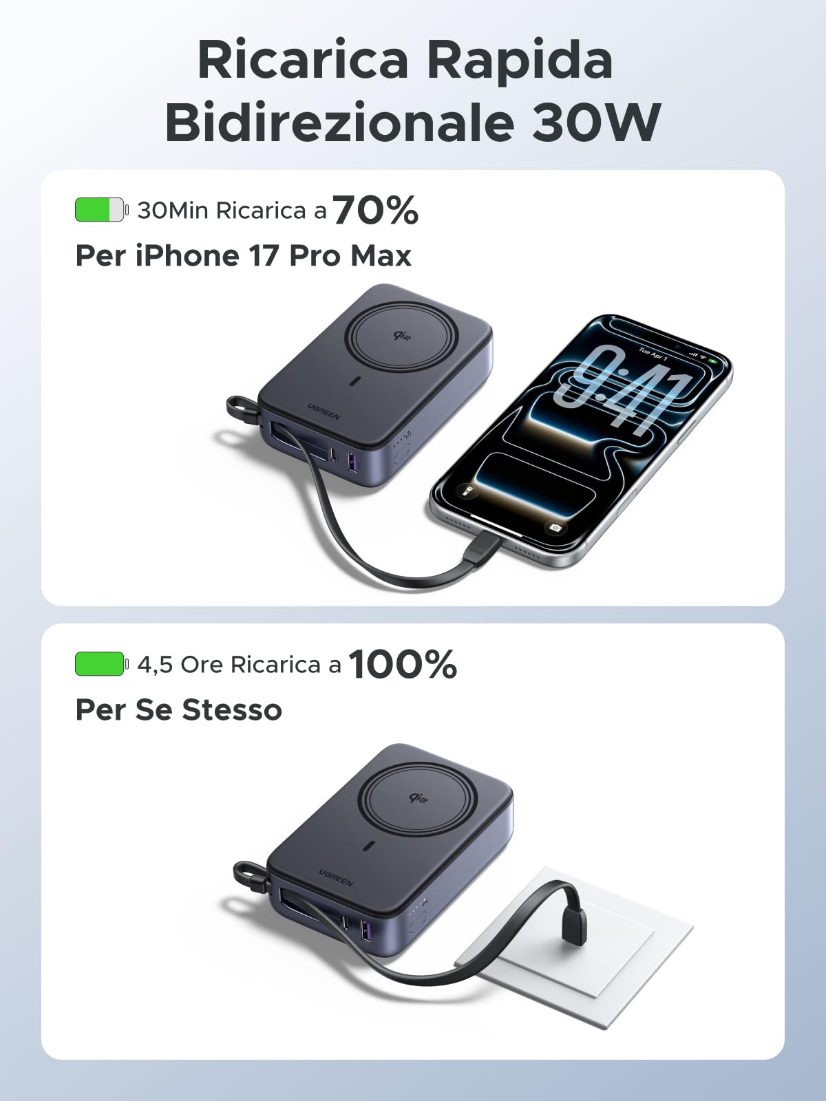 ugreen-zapix-qi2-power-bank-magsafe-20000mah-30w-usb-c image 3