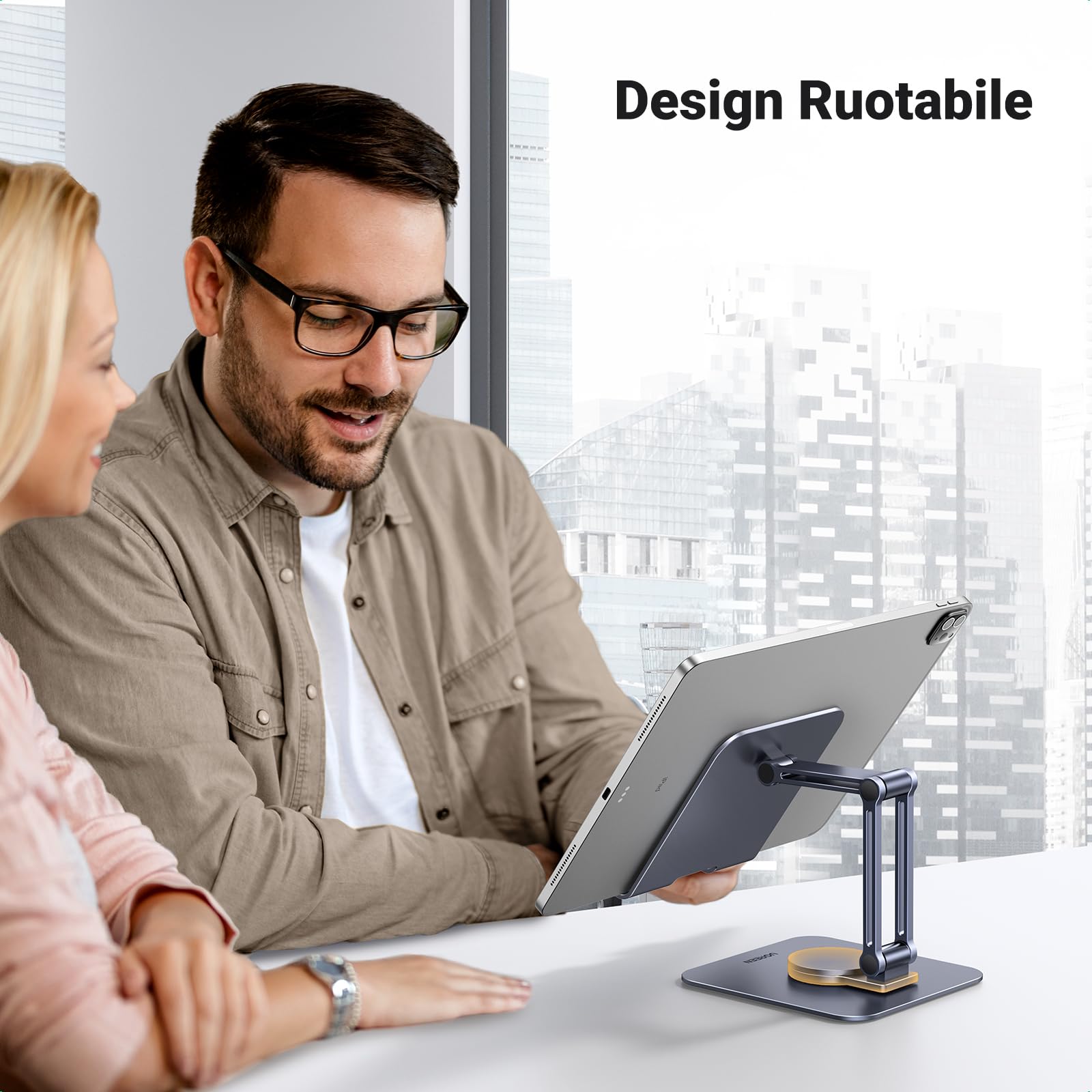 ugreen-supporto-tablet-girevole-da-tavolo-in-alluminio-4-7-12-9 image 5