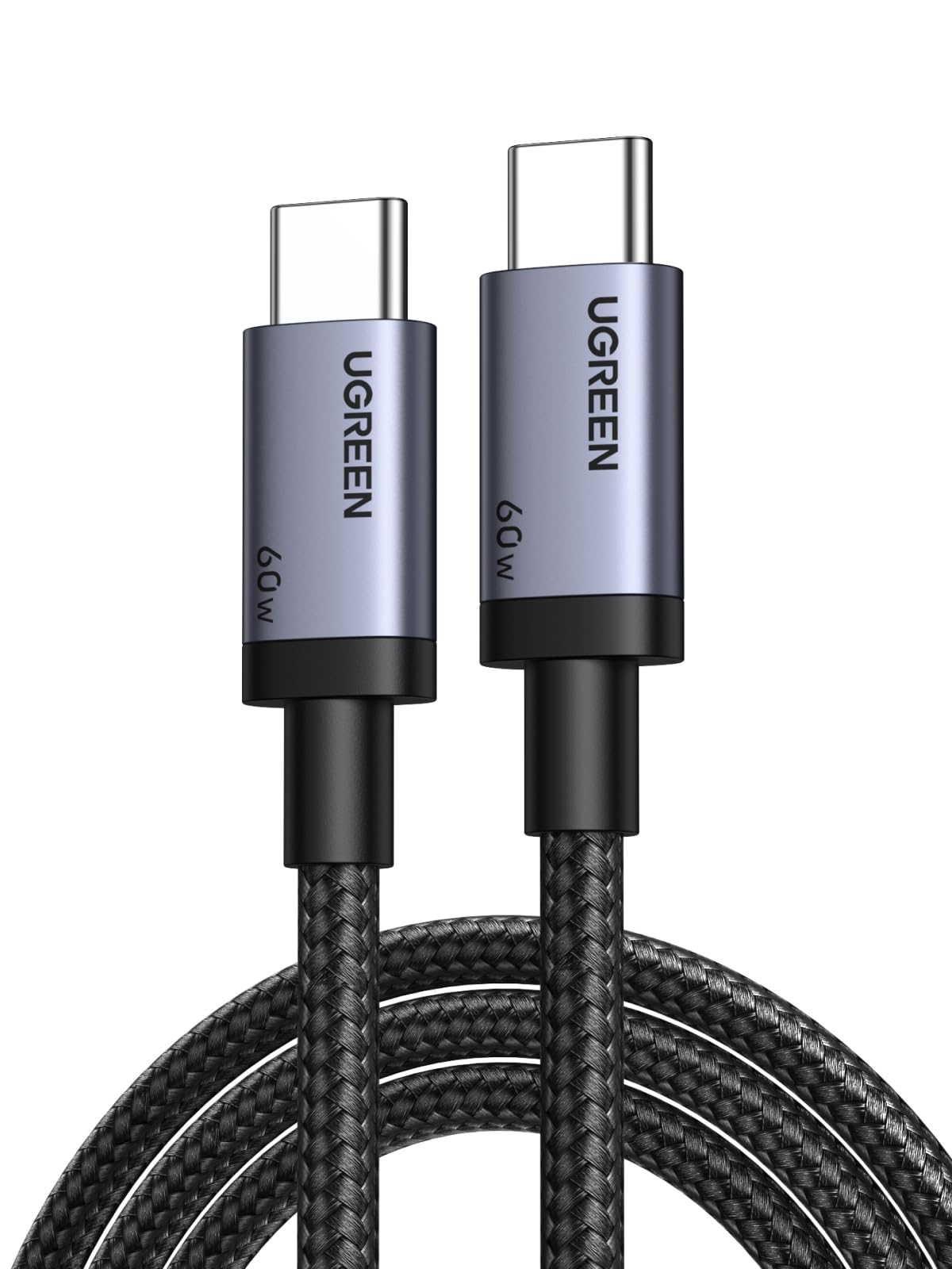ugreen-zapix-cavo-usb-c-60w-pd-3-0-1m-ricarica-rapida image 1