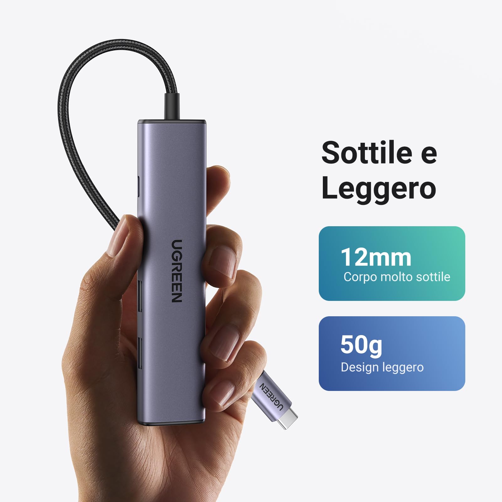 ugreen-revodok-105-hub-usb-c-5-in-1-hdmi-4k-30hz-pd-100w-5gbps image 7
