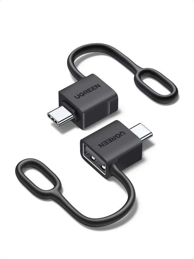 ugreen-adattatore-usb-c-a-usb-a-3-2-10gbps-otg-2-pezzi-anti-smarrimento image 1