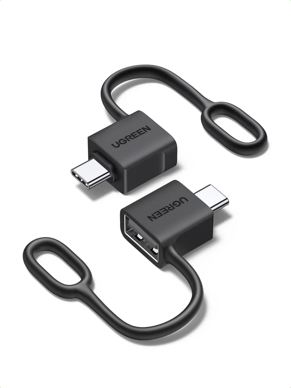 ugreen-adattatore-usb-c-a-usb-a-3-2-10gbps-otg-2-pezzi-anti-smarrimento image 1