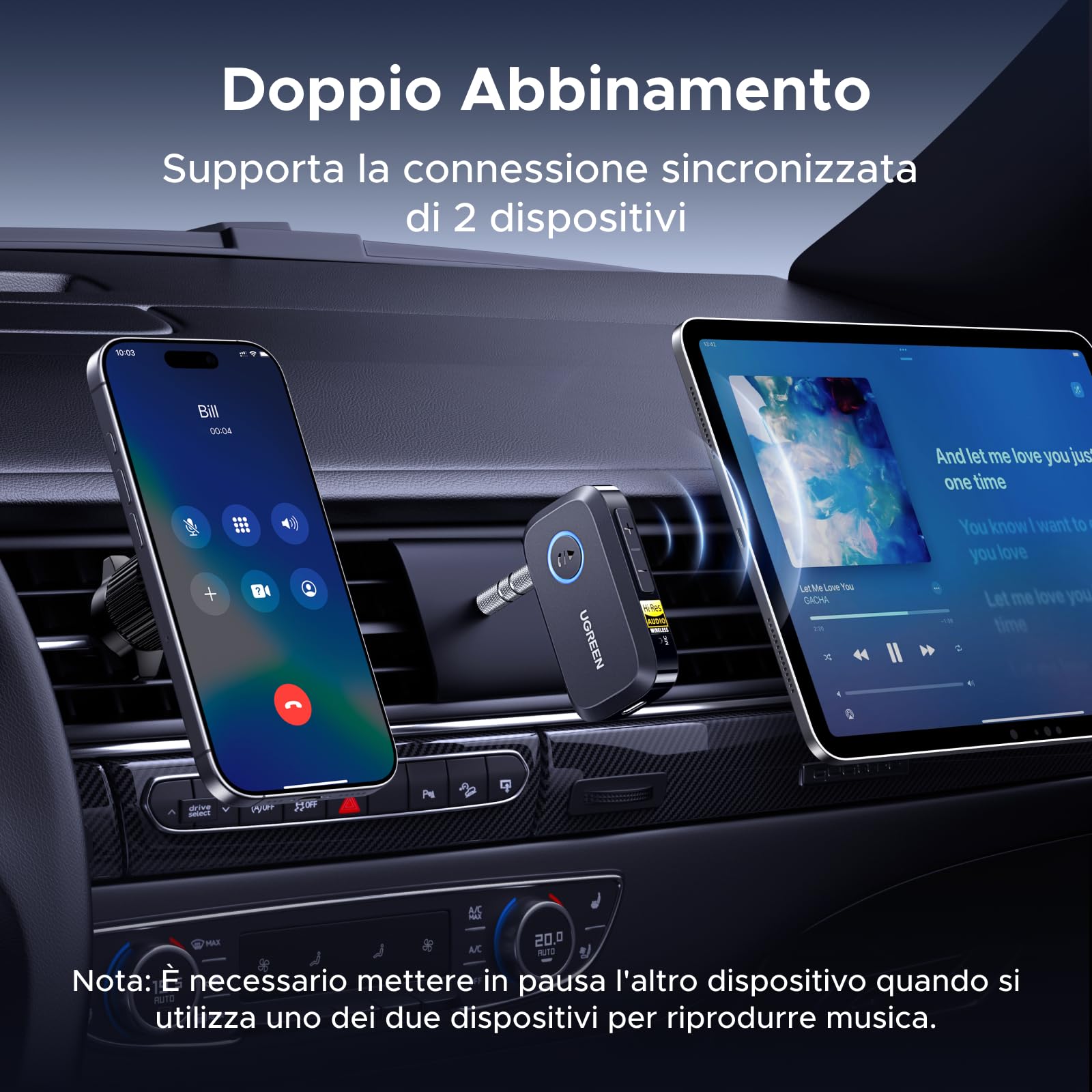 ugreen-ricevitore-bluetooth-6-0-ldac-aux-hi-res-con-microfono-17h image 5