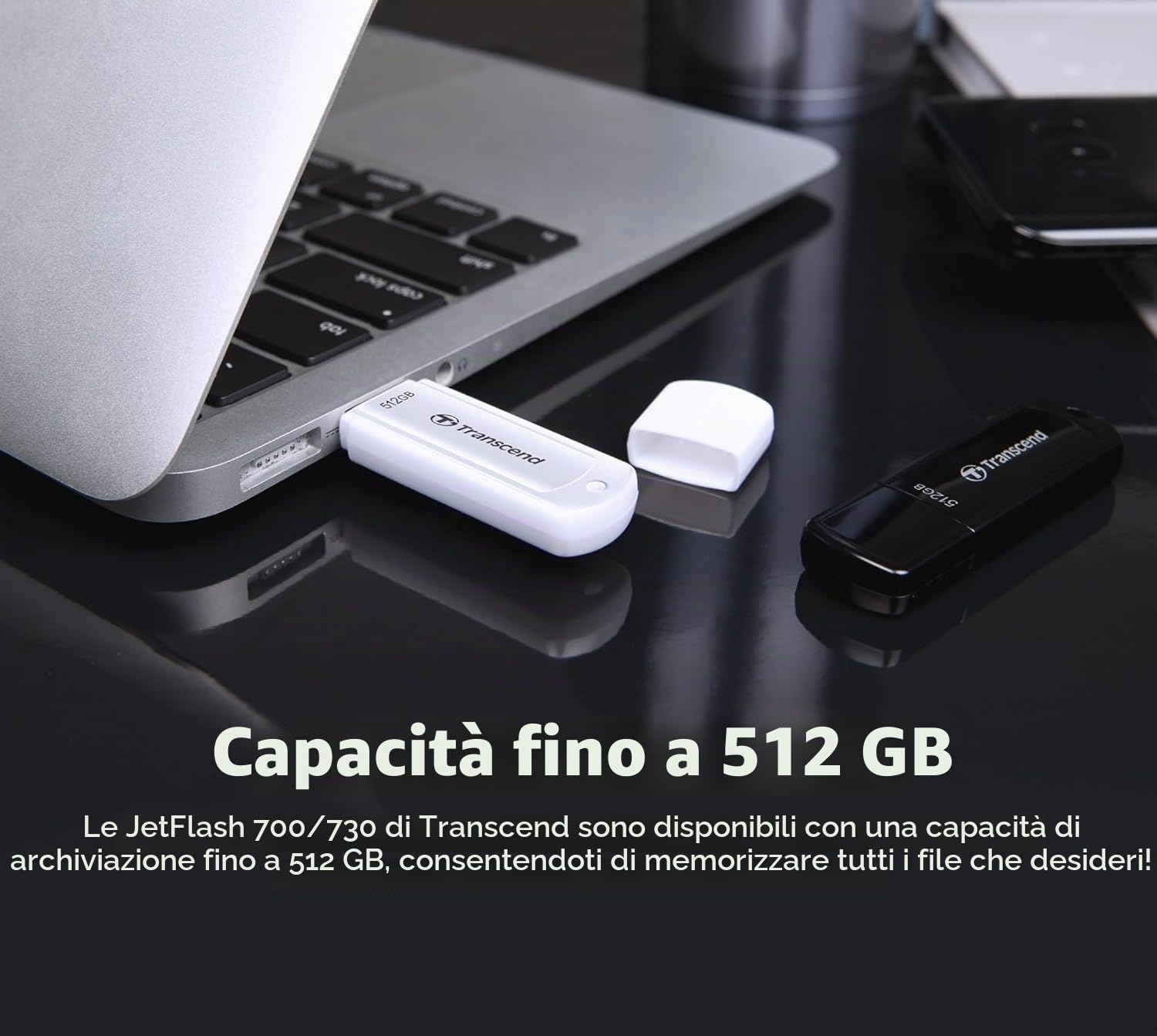 transcend-jetflash-700-chiavetta-usb-3-1-gen-1-da-64-gb-nera image 5
