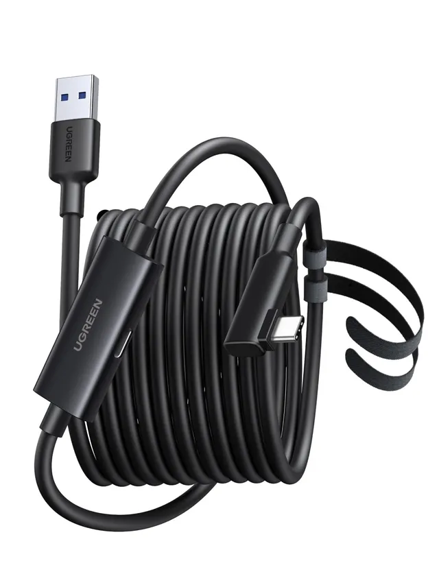 ugreen-cavo-link-5m-usb-3-0-usb-c-5gbps-con-ricarica-18w-per-meta-quest-3s-3-2-p image 1