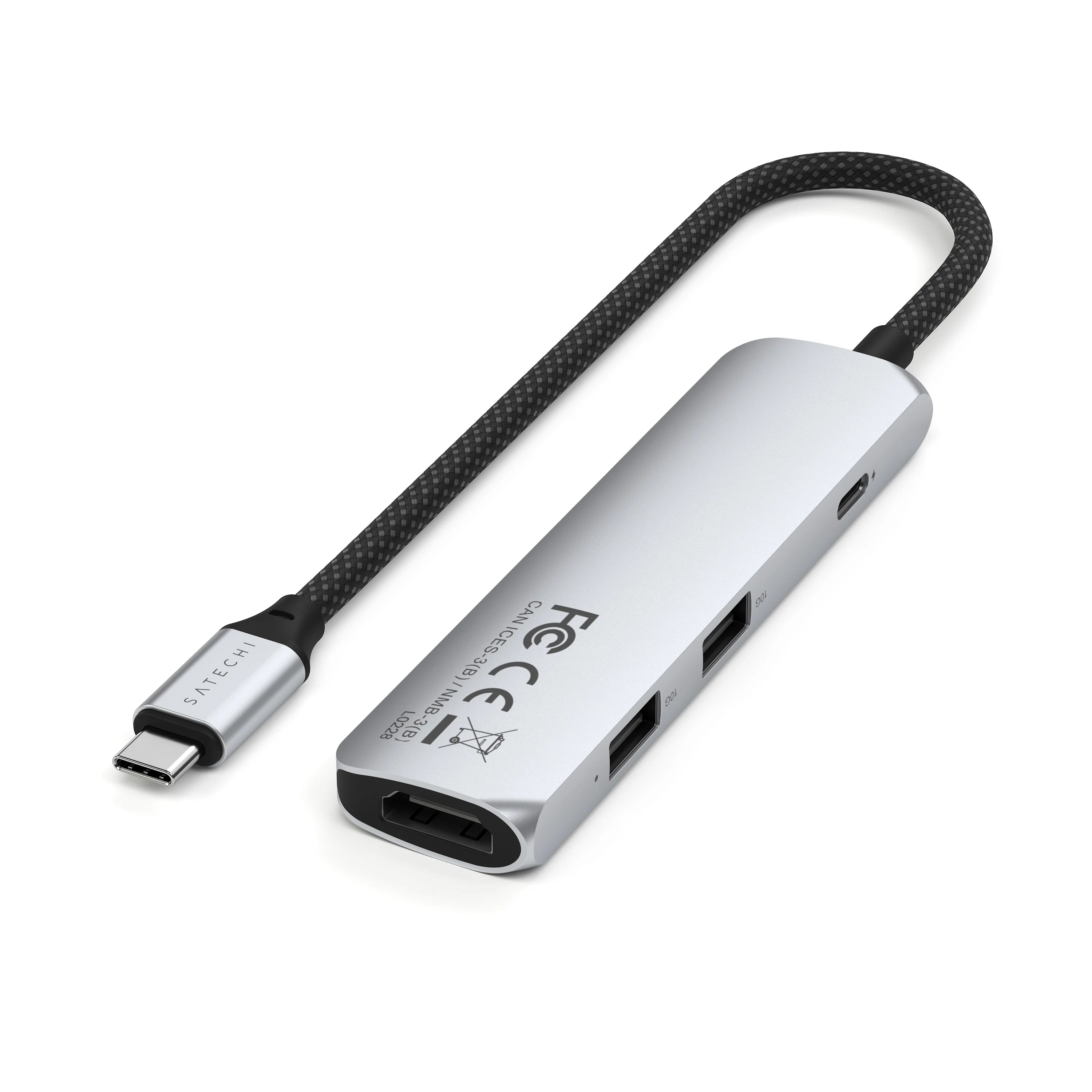 satechi-4-in-1-usb-c-slim-multiport-adapter-4k image 7