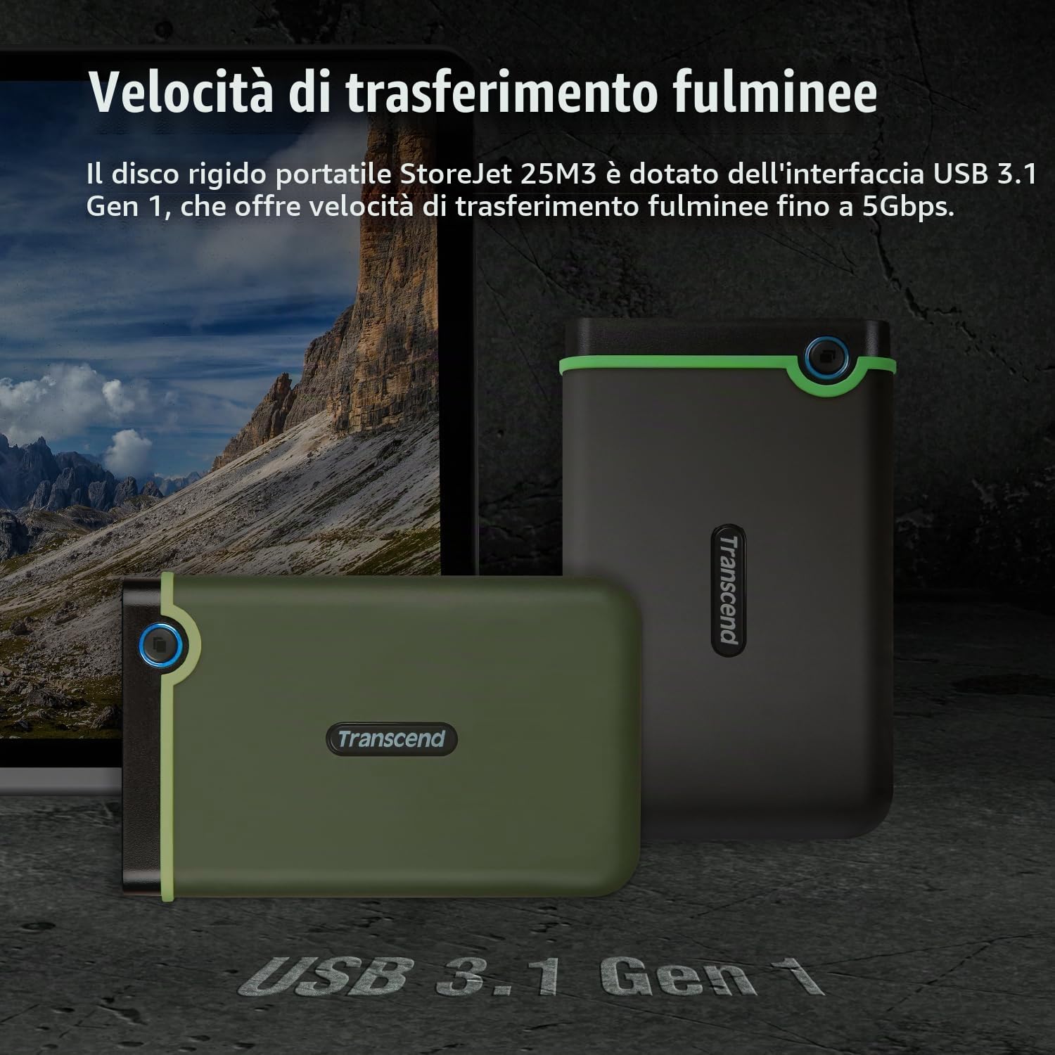 transcend-storejet-25m3g-hard-disk-esterno-2tb-usb-c-rugged-verde image 6