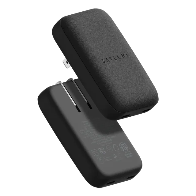 satechi-onthego-67w-slim-wall-charger-doppia-usb-c-gan image 1